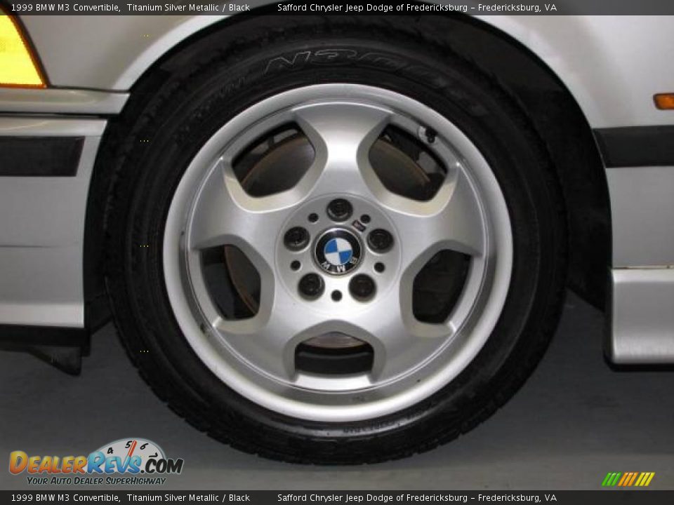 1999 BMW M3 Convertible Titanium Silver Metallic / Black Photo #11