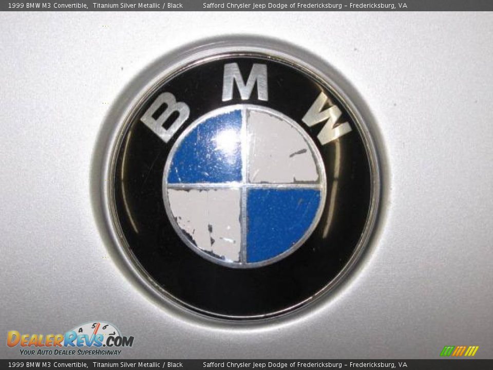 1999 BMW M3 Convertible Titanium Silver Metallic / Black Photo #14