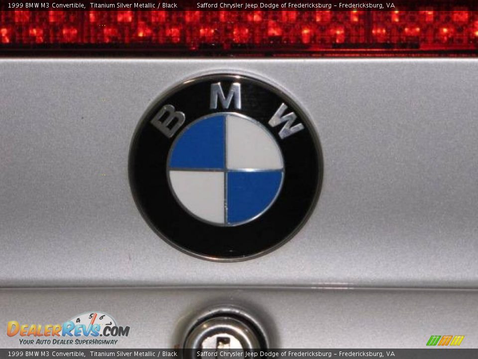 1999 BMW M3 Convertible Titanium Silver Metallic / Black Photo #17