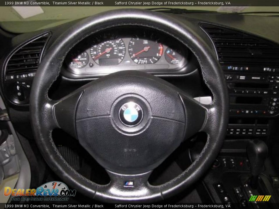 1999 BMW M3 Convertible Titanium Silver Metallic / Black Photo #22