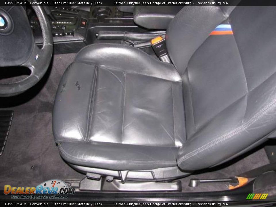 1999 BMW M3 Convertible Titanium Silver Metallic / Black Photo #24
