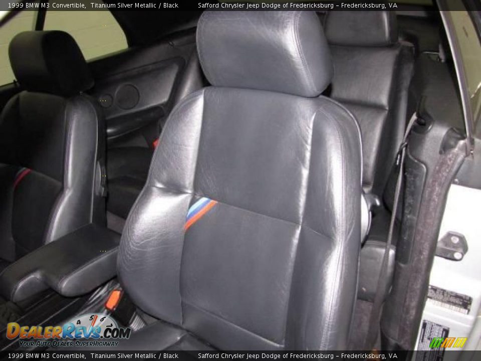 1999 BMW M3 Convertible Titanium Silver Metallic / Black Photo #25