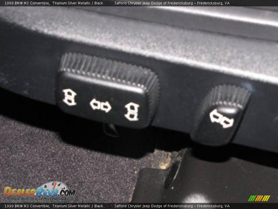 1999 BMW M3 Convertible Titanium Silver Metallic / Black Photo #26