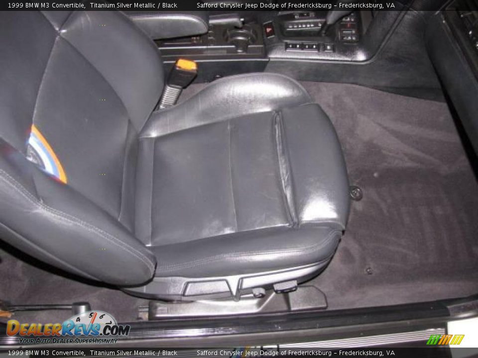 1999 BMW M3 Convertible Titanium Silver Metallic / Black Photo #35