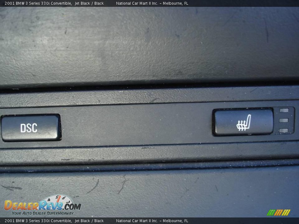2001 BMW 3 Series 330i Convertible Jet Black / Black Photo #27