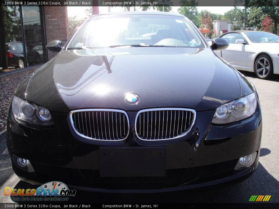 2009 BMW 3 Series 328xi Coupe Jet Black / Black Photo #2
