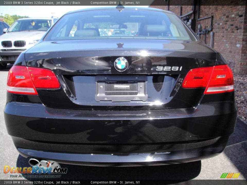 2009 BMW 3 Series 328xi Coupe Jet Black / Black Photo #5