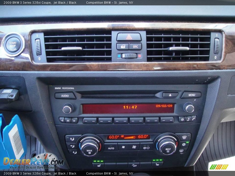 2009 BMW 3 Series 328xi Coupe Jet Black / Black Photo #13