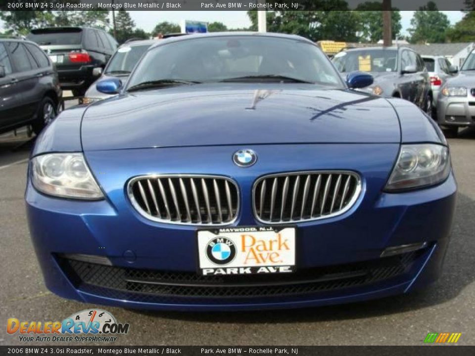 2006 BMW Z4 3.0si Roadster Montego Blue Metallic / Black Photo #3
