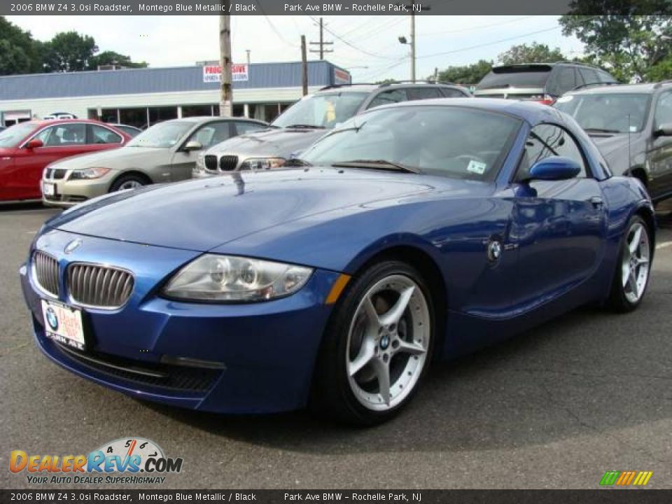 2006 BMW Z4 3.0si Roadster Montego Blue Metallic / Black Photo #4