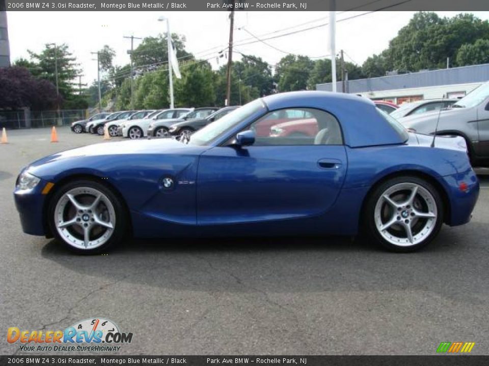 2006 BMW Z4 3.0si Roadster Montego Blue Metallic / Black Photo #5