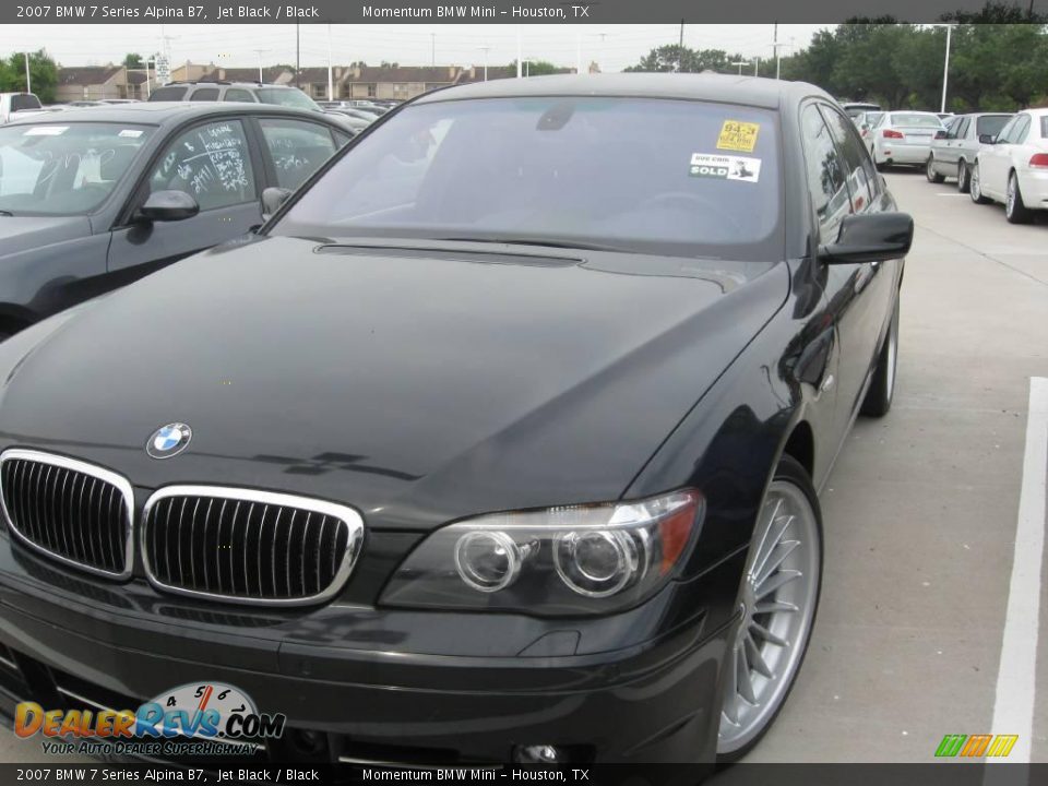 2007 BMW 7 Series Alpina B7 Jet Black / Black Photo #1
