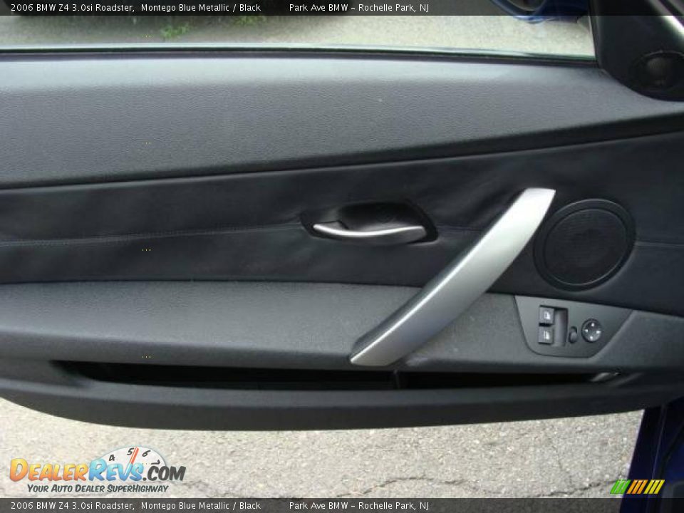 2006 BMW Z4 3.0si Roadster Montego Blue Metallic / Black Photo #9