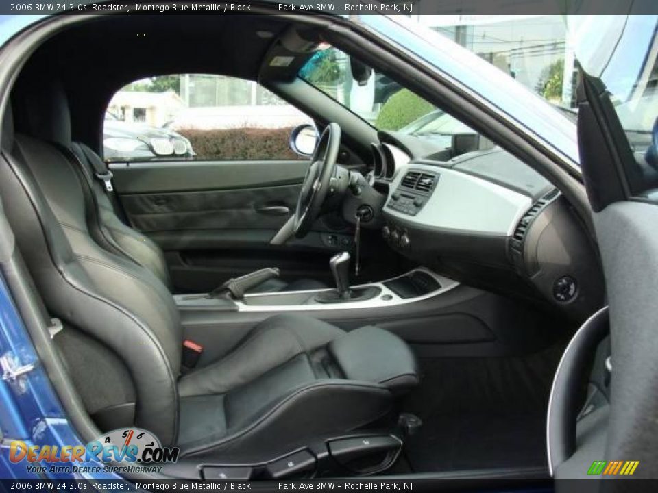 2006 BMW Z4 3.0si Roadster Montego Blue Metallic / Black Photo #11