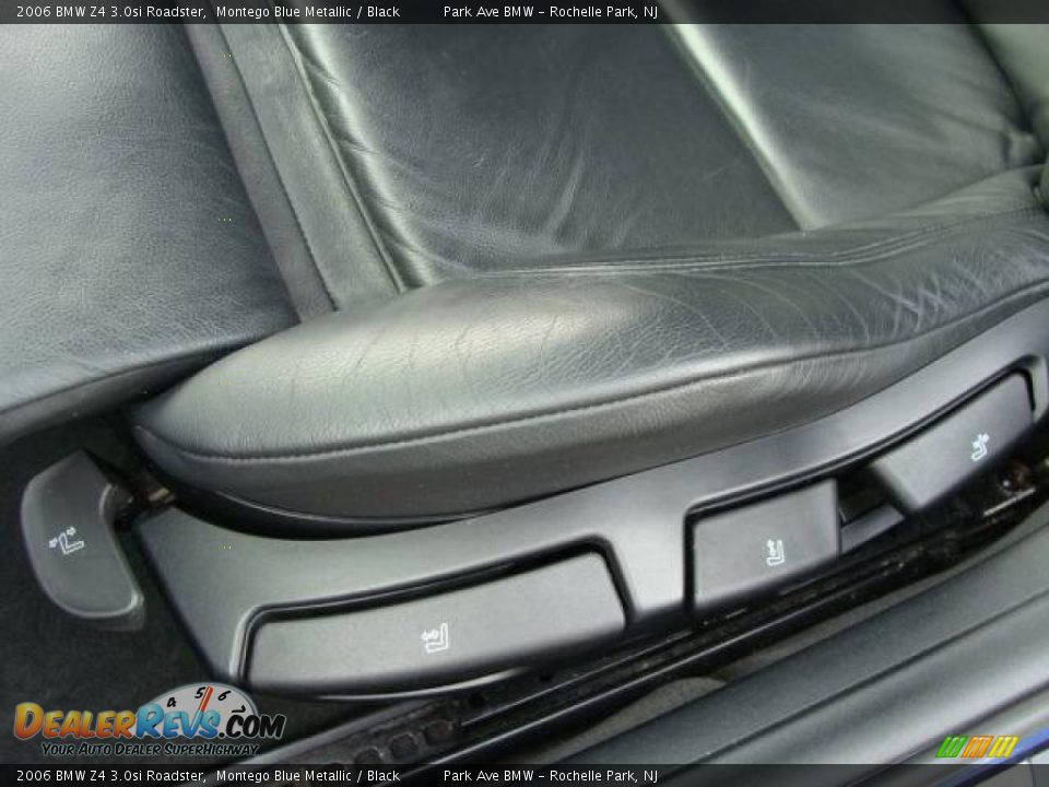 2006 BMW Z4 3.0si Roadster Montego Blue Metallic / Black Photo #12