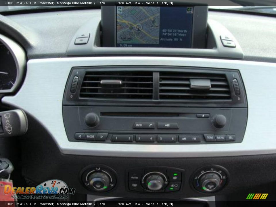 2006 BMW Z4 3.0si Roadster Montego Blue Metallic / Black Photo #17