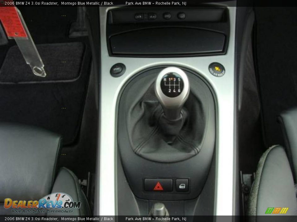 2006 BMW Z4 3.0si Roadster Montego Blue Metallic / Black Photo #20