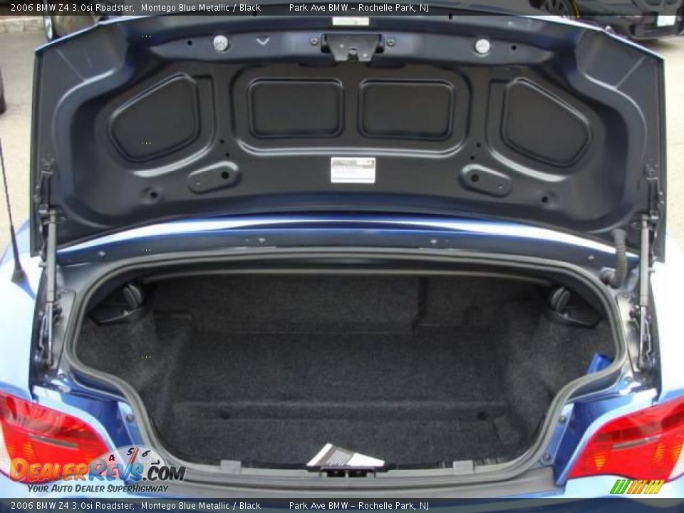 2006 BMW Z4 3.0si Roadster Montego Blue Metallic / Black Photo #23