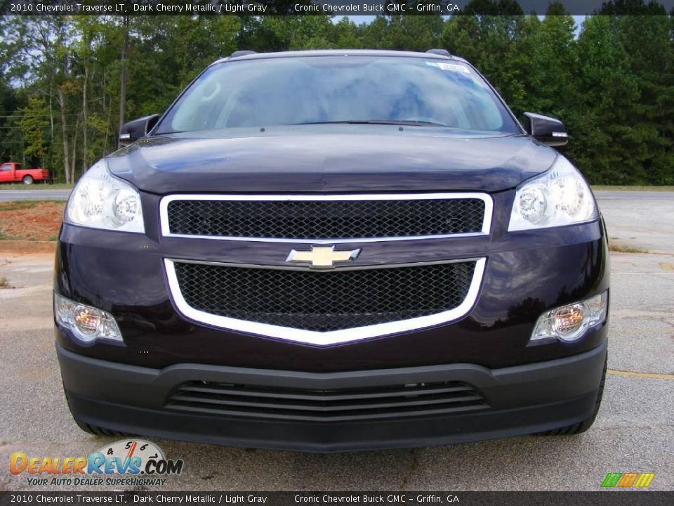 2010 Chevrolet Traverse LT Dark Cherry Metallic / Light Gray Photo #3