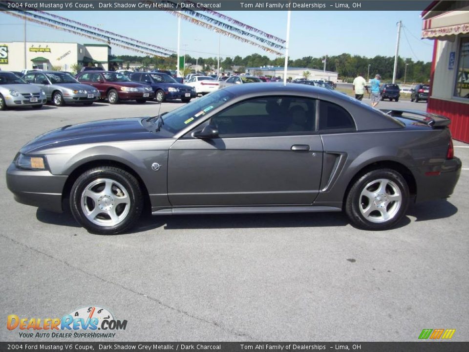 2004 Ford Mustang V6 Coupe Dark Shadow Grey Metallic / Dark Charcoal Photo #2