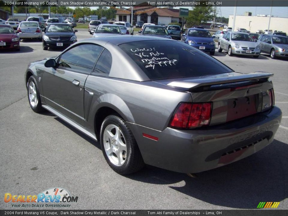 2004 Ford Mustang V6 Coupe Dark Shadow Grey Metallic / Dark Charcoal Photo #3