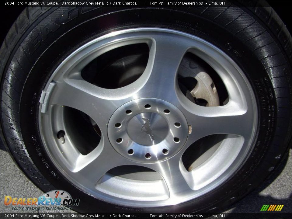 2004 Ford Mustang V6 Coupe Dark Shadow Grey Metallic / Dark Charcoal Photo #9