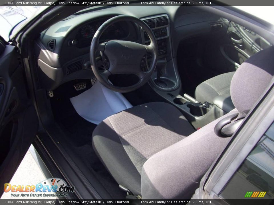 2004 Ford Mustang V6 Coupe Dark Shadow Grey Metallic / Dark Charcoal Photo #11