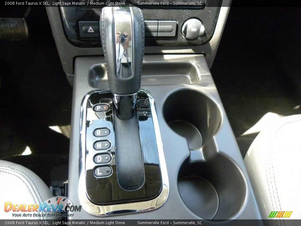 2008 Ford Taurus X SEL Light Sage Metallic / Medium Light Stone Photo #20