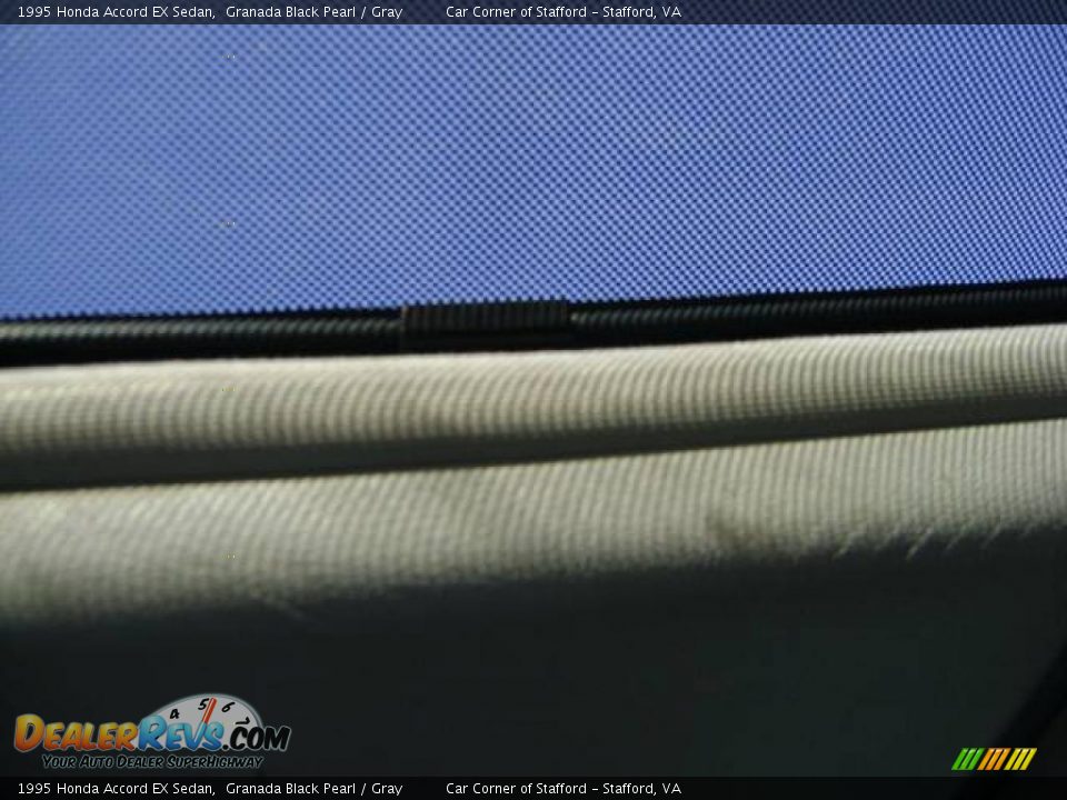 1995 Honda Accord EX Sedan Granada Black Pearl / Gray Photo #13