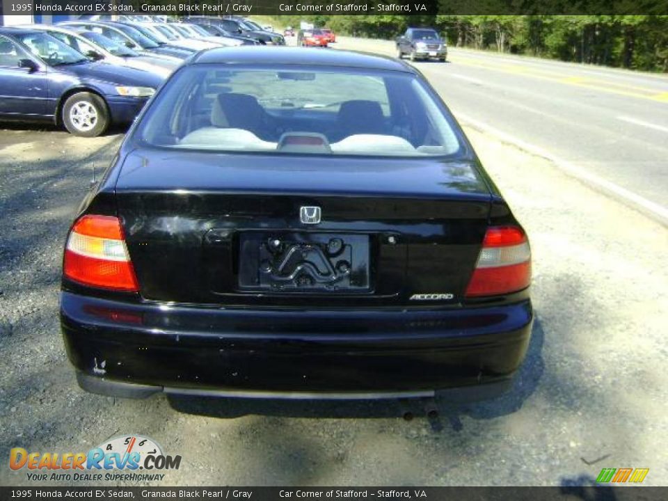 Black 1995 honda accord ex #3