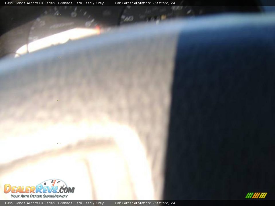 1995 Honda Accord EX Sedan Granada Black Pearl / Gray Photo #33