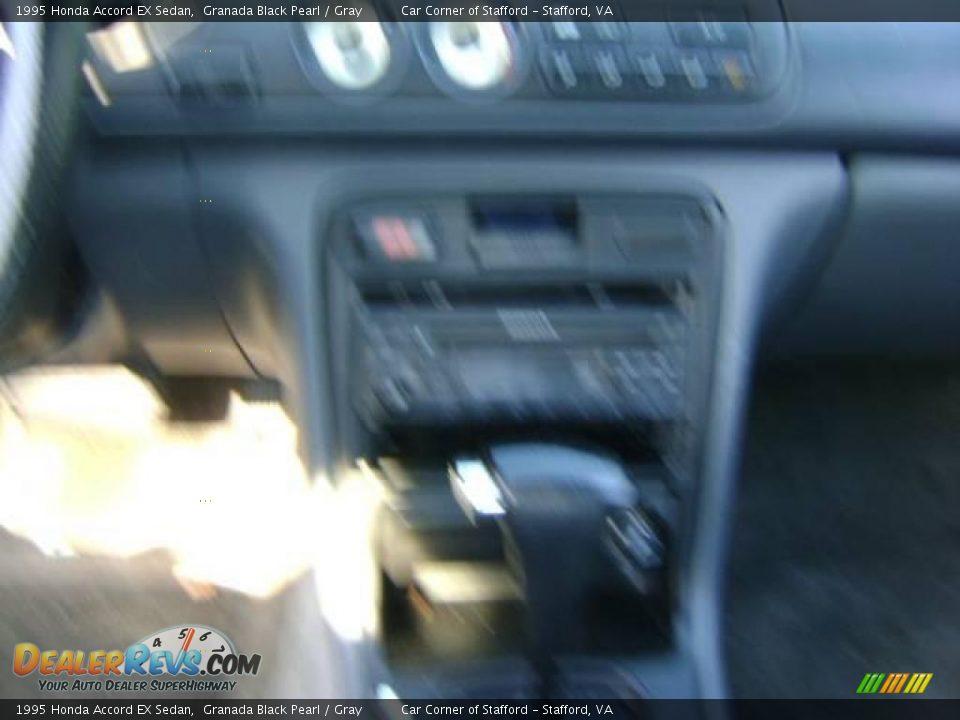1995 Honda Accord EX Sedan Granada Black Pearl / Gray Photo #35