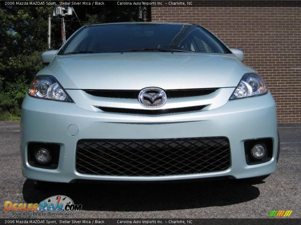 2006 Mazda MAZDA5 Sport Stellar Silver Mica / Black Photo #3