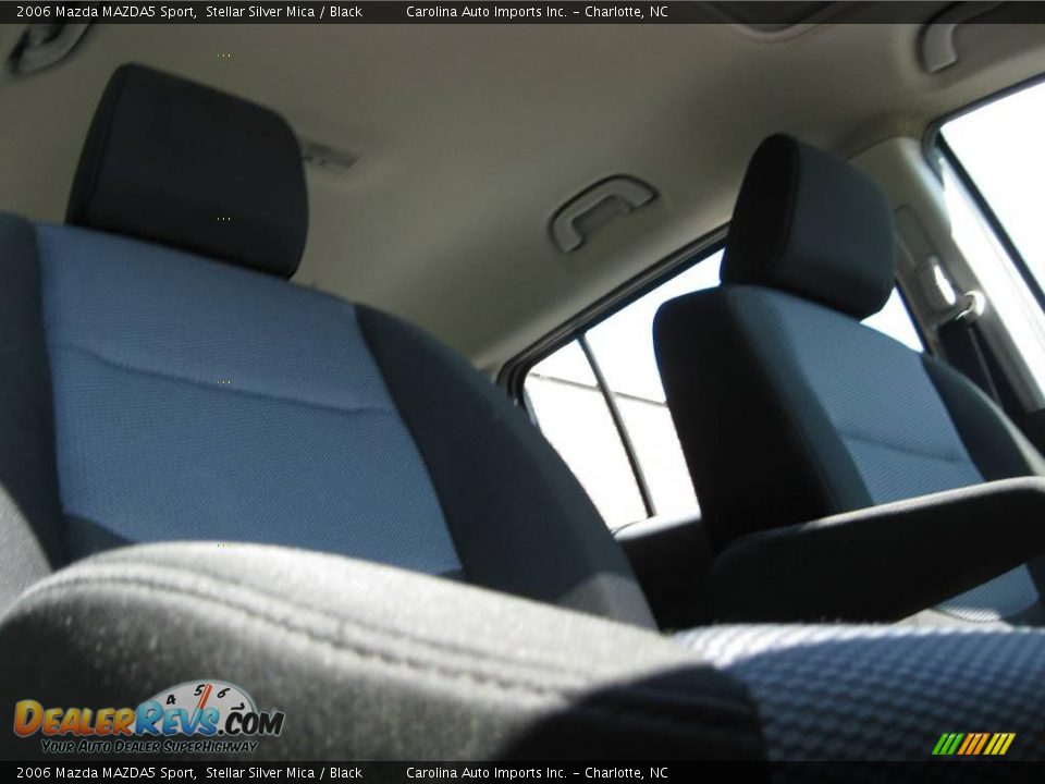 2006 Mazda MAZDA5 Sport Stellar Silver Mica / Black Photo #21