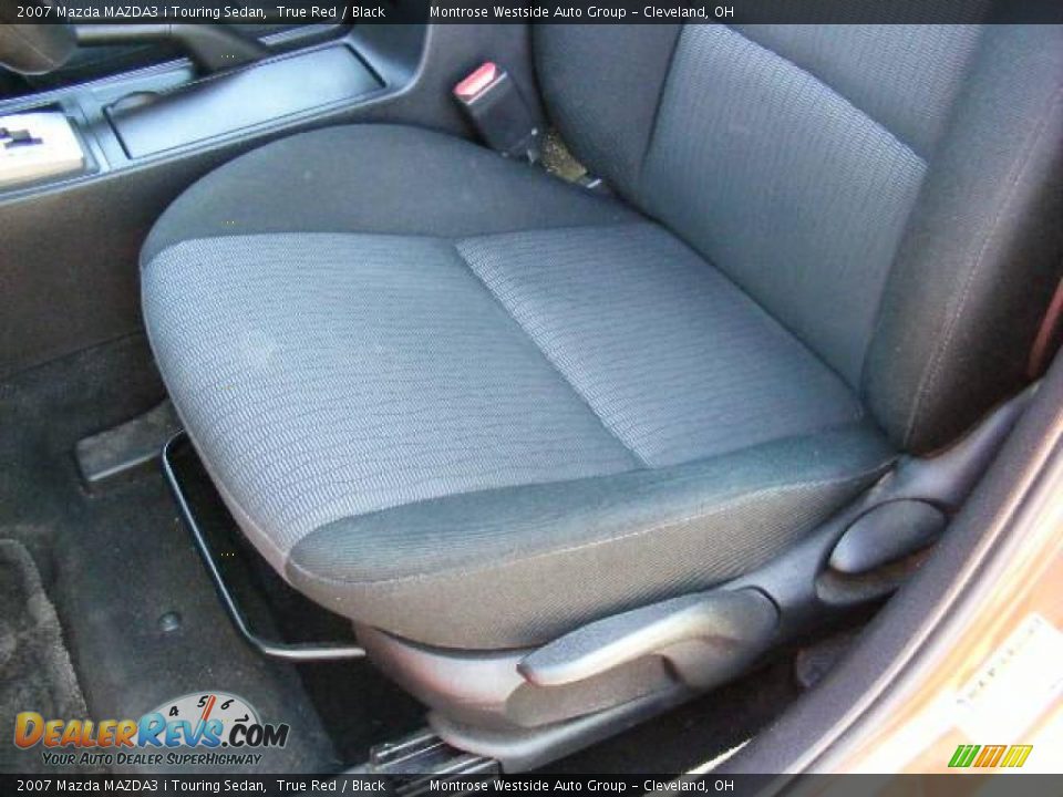 2007 Mazda MAZDA3 i Touring Sedan True Red / Black Photo #10