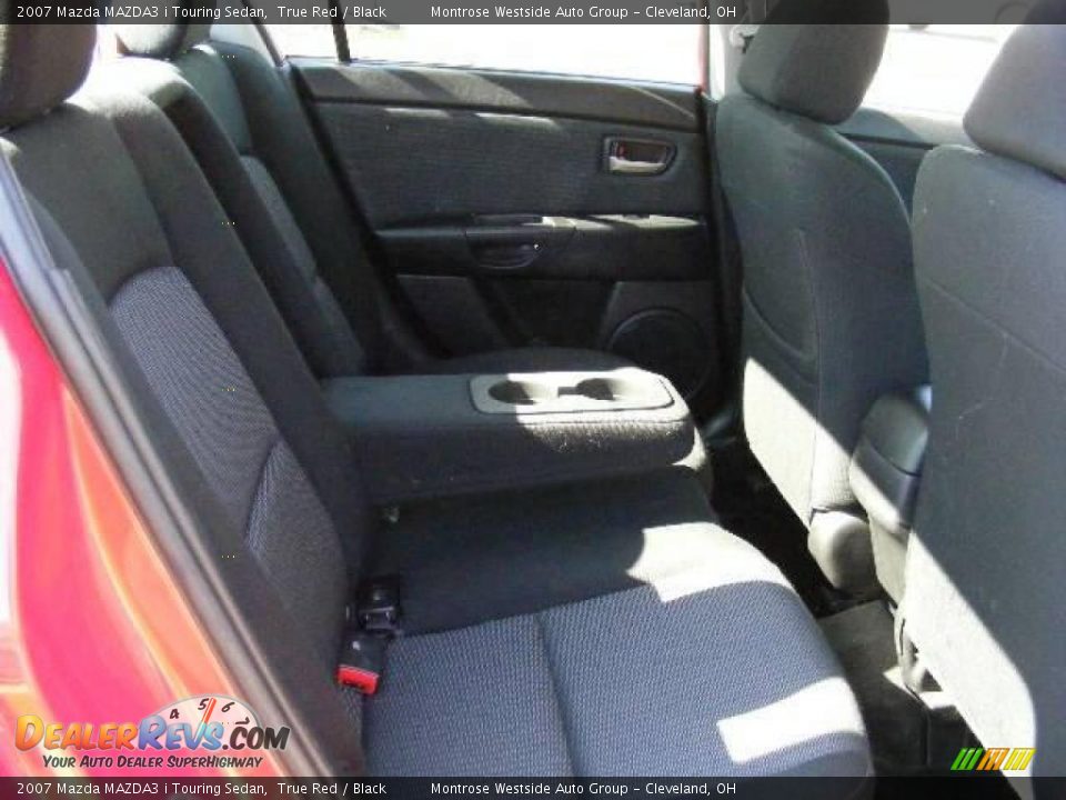 2007 Mazda MAZDA3 i Touring Sedan True Red / Black Photo #12