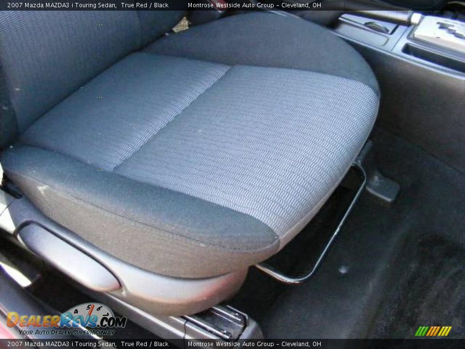 2007 Mazda MAZDA3 i Touring Sedan True Red / Black Photo #14