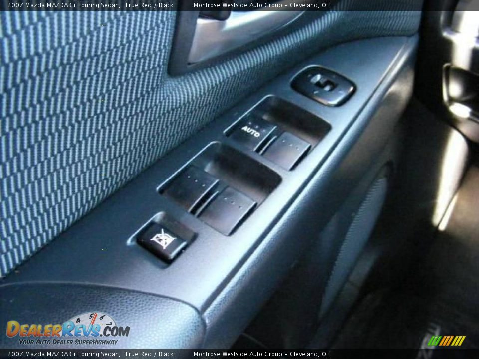 2007 Mazda MAZDA3 i Touring Sedan True Red / Black Photo #24
