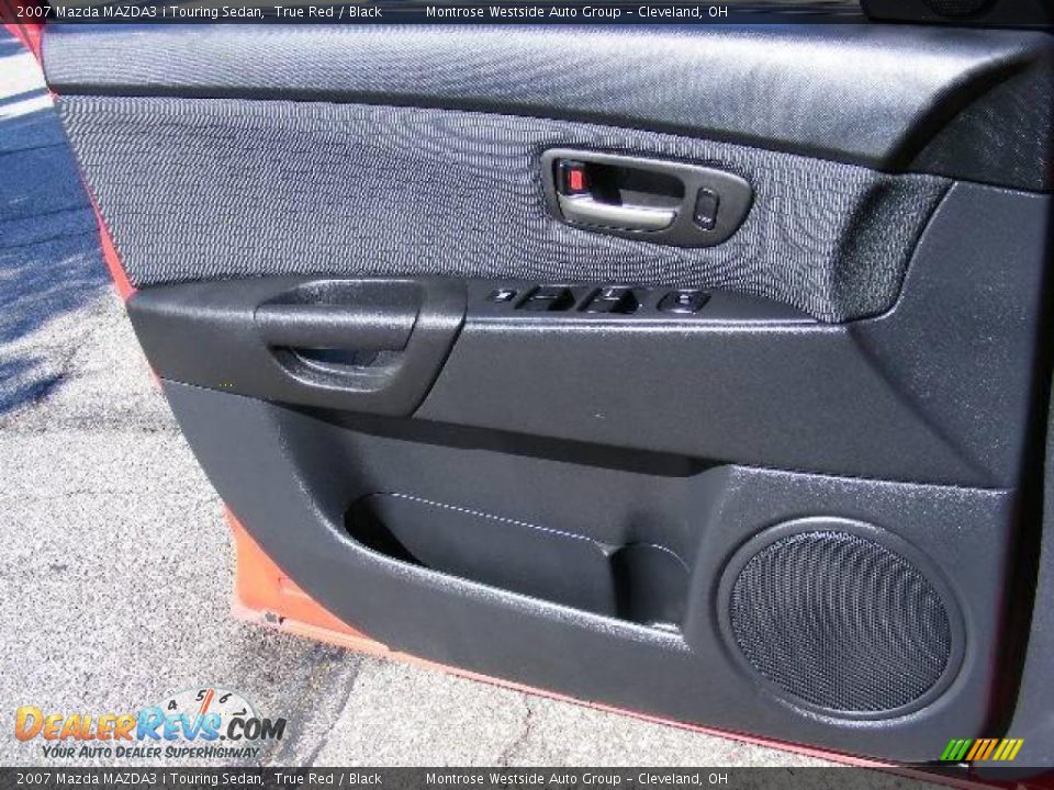 2007 Mazda MAZDA3 i Touring Sedan True Red / Black Photo #25