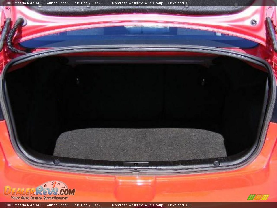 2007 Mazda MAZDA3 i Touring Sedan True Red / Black Photo #26