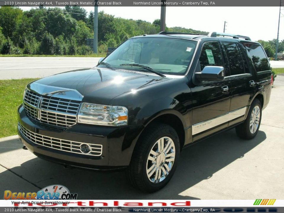 2010 Lincoln Navigator 4x4 Tuxedo Black Metallic / Charcoal Black Photo #13