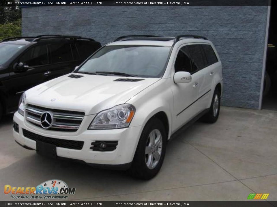 2008 Mercedes-Benz GL 450 4Matic Arctic White / Black Photo #1