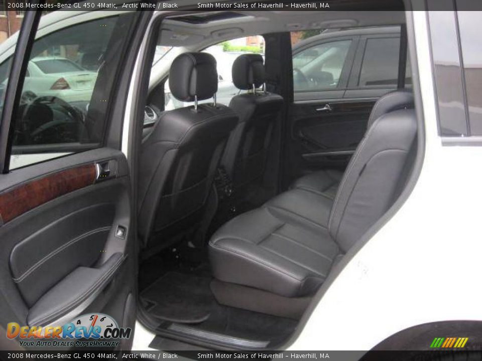 2008 Mercedes-Benz GL 450 4Matic Arctic White / Black Photo #2