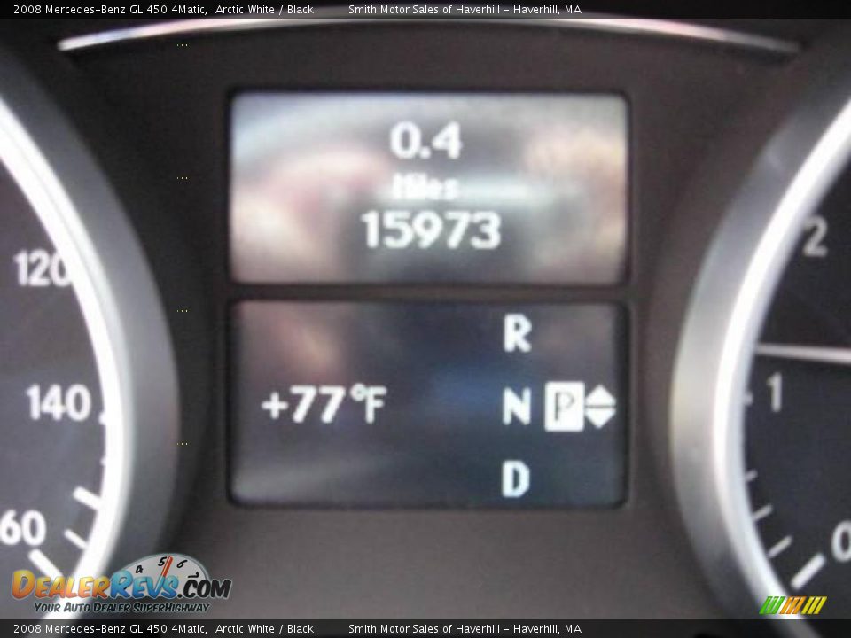 2008 Mercedes-Benz GL 450 4Matic Arctic White / Black Photo #3