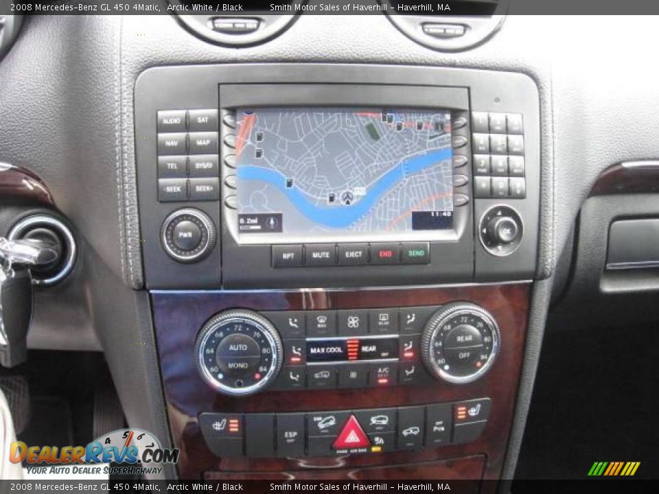 2008 Mercedes-Benz GL 450 4Matic Arctic White / Black Photo #4
