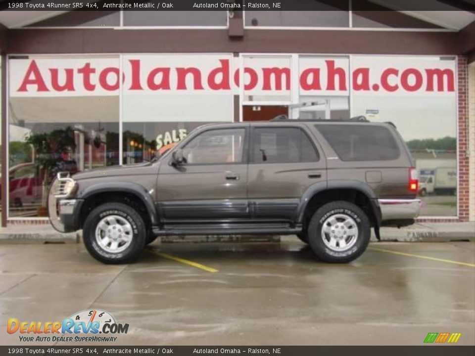 1998 Toyota 4Runner SR5 4x4 Anthracite Metallic / Oak Photo #1