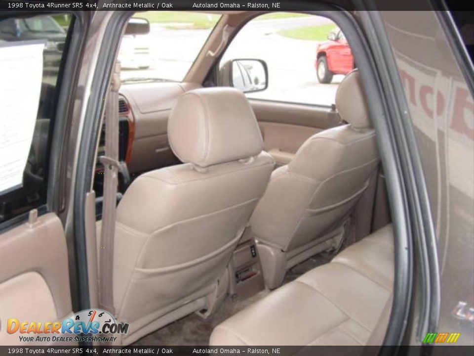 1998 Toyota 4Runner SR5 4x4 Anthracite Metallic / Oak Photo #6