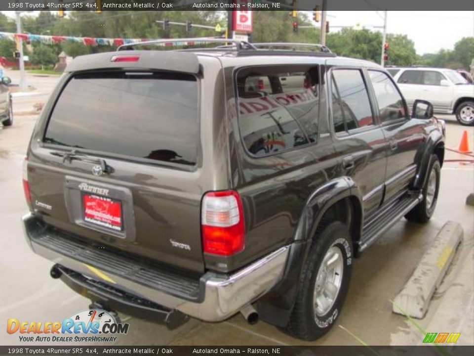 1998 Toyota 4Runner SR5 4x4 Anthracite Metallic / Oak Photo #7