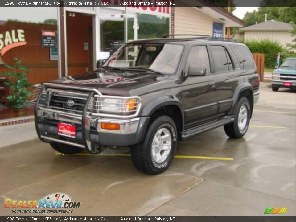 1998 Toyota 4Runner SR5 4x4 Anthracite Metallic / Oak Photo #10