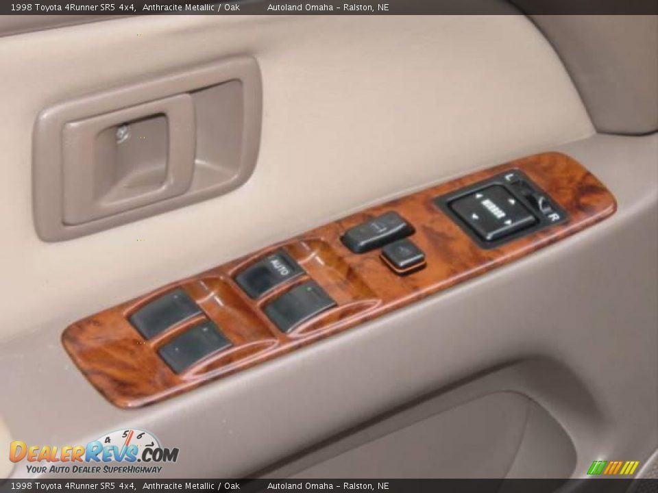 1998 Toyota 4Runner SR5 4x4 Anthracite Metallic / Oak Photo #11